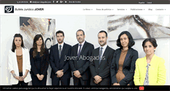 Desktop Screenshot of jover-abogados.com